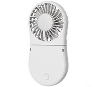 CNANRNANC Portable for mini Fan with Ice Pack Function 4 Speeds Quiet Portable(Ice pack version White)