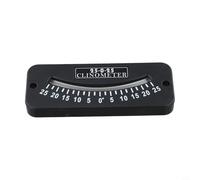CNANRNANC Portable Inclinometer 10-0-10 Slope Meter For Avalanche Risk, for TRAIL Pitch Locator And Heel Angle Gauge For Sailing And Outdoor Use(25-0-25)