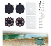 CNANRNANC Replacement Air Pump Repair Kit For Aerator Featuring White Switch And Components for Hoot Air H365 H450, H500 LA500, LAR500 H600 Models(1 pcs)