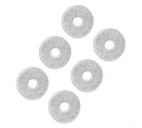 CNANRNANC Replacement Mop Cloth Kit For For Mova E40 Ultra Robot Vacuum Cleaner, 6 Pieces Soft Microfiber Pads For Daily Home Maintenance And Pet Hair