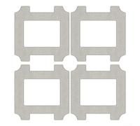 CNANRNANC Replacement Mopping Pads For ECOVACS For Deebot W2S Cleaning Robot, High Absorbency Washable Mop Covers For Effective Household Floor Cleaning(4 Pack)