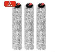 CNANRNANC Replacement Roller Brush For eufy For Omni S1 Pro/S1 Vacuum Cleaner Accessory Kit, Plastic and Fiber Bristles for Efficient Dirt and Dust Pickup(3 PACK)