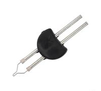 CNANRNANC Reusable Fly Resin Heating Tool Fly Tying Burning Wing Cautery Tips For Hot Glue Flies Fiber Removal Metal Spare Tip 1 Count(1PC)