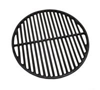 CNANRNANC Round Cast Iron BBQ Grill Cooking Grate in Multiple Sizes, Heavy Duty Barbecue Grid for Charcoal or Gas Grills, Easy to Install and Clean(35CM grid mesh)