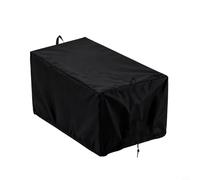CNANRNANC Waterproof Deep Fryer Cover For Single Electric Fryers With Adjustable Drawstring And Sturdy Handles For All Weather Outdoor Protection(210D)