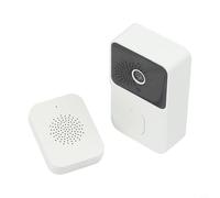 CNANRNANC Wireless Video Doorbell Camera With Hd Night And Two-Way Audio, Voice Change Feature, Compatible With Kement, White, For Ideal For Home Security And Visitor