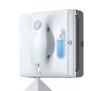 CNAOHGHN 180w 6000pa Square Robot Window Cleaner, Robotic Home Automatic Glass Cleaner, Double Water Spraying, Strong Suction| Resistance Closed 120min for Interior Outside Windows