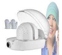CNAOHGHN Automatic Cap Cleaner With Steam And Dry,All In One Hat Care Machine,Steam Cleaning&Ironing And Drying For Bucket Baseball Cap,Hat Cleaner&Dryer For Trucker Hat