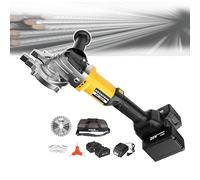 CNAOHGHN Electric Hydraulic Rebar Cutter, 2000W Portable Steel Cutter, 2100rpm Spark-Free Cold Cutting Technology, for Iron Pipes and Metals