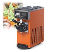CNAOHGHN Multi-scene Single Flavor Soft Serve Ice Cream Maker, Pre-Cooling System Countertop Ice Cream Machine,4-5kg/H High Yield, Portable Dessert Making Machine for Home Commercial