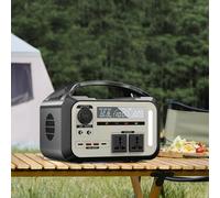 CNAOHGHN Portable Power Station, Large Capacity Outdoor Solar Generator, LED Light, Fast Charging, Multiple Charging Methods, Multi-Function Charger for Camping, Traveling and Outdoor Activities