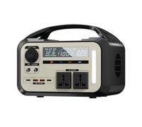 CNAOHGHN Portable Power Station, RV Power Station, LED Light, 3 Charging Methods, Fast Charging, Digital Display Panel, Emergency Power Supply for Outdoor Camping, Traveling, Home, Hiking