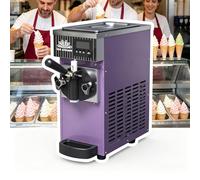 CNAOHGHN Soft Serve Ice Cream Machine, Countertop Soft Serve Ice Cream Maker,40% High Expansion Rate Single Flavor Ice Cream Maker, Fast Refrigeration for Bar Cafe Party