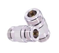 CNARIO 2PCS N Female Barrel Adapter N Barrel Connector Double Female Connector for RF Coaxial Cable Connectors(NOT for TV)