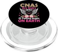 CNAs Are God's Way Of Putting Angels On Earth PopSockets PopGrip for MagSafe