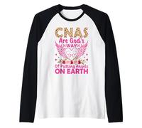 CNAS are God's Way of Putting Angels On Earth Raglan Baseball Tee