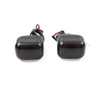 Cnazg40 1 Pair Front Turn Signal Light Indicator Lamp Blinker Plastics Grey for ZUMA 50/50F/50X/50FX 12-19 BWS 125 09-23 Motorbike