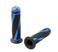Cnazg40 1 Pair Handle Bar Rubber Gel Hand Grips Powersports Grips Aluminum,Rubber Blue For all 7/8" standard handlebars