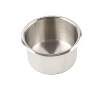 Cnazg40 1 Pc Drop-in Cup Drink Holder Cup Holders Table Cup Holder Insert Stainless Steel Jumbo For Poker Table Yacht Boat RV Car Truck