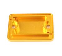 Cnazg40 Motorcycle Front Brake Fluid Reservoirs Cover Master Cylinder Cap for, 1PC Gold