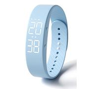 CNBRO Fitness Watch Step Counter Calorie Waterproof Pedometer Watch Vibrating Alarm Activity Tracker Digital Watches for Men Women Running (NO APP)