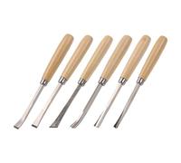 CNBTR 6Pcs Wood Carving Chisel for Woodworking for Carpenter Craftsman Gift in Most Wood Carving Project