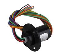 CNBTR 8 Wires Slip Ring 250Rpm AC/DC 240V 2A Power Collector Ring 12.5mm