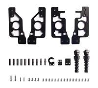 CNC AB Drive Plate Kit for VORO 2.4 3D Printer, Aluminum Alloy Stepper Motor Drive Units Frame, Ultra Weight Design with Strong Structure for Stable Operation, Upgrade Parts for VO