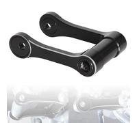 CNC Adjustable Rear Suspension CRF 150F Lowering Link Accessories Compatible with CRF150F CRF230F 2003-2026 Lowerings Linkage Drop Links(Black)