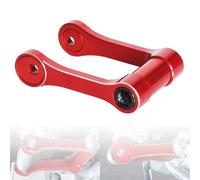 CNC Adjustable Rear Suspension CRF 150F Lowering Link Accessories Compatible with CRF150F CRF230F 2003-2026 Lowerings Linkage Drop Links(Red)