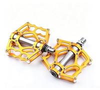 CNC Alloy Bicycle Pedals 9/16" Wide Platform Light | Sealed dual bearings, smooth rotation, waterproof rings, all-weather use, 9/16 inch spindle fit