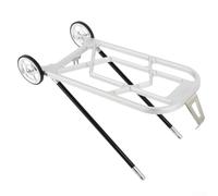 CNC Alloy Lightweight Rear Rack Compatible with United Trifold Bicycles (silver)