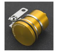 CNC Aluminium Motorcycle Oil Cup For Yamaha XVS950 For BOLT RSPEC 2014-2018 Motorcycle Brake Cylinder Fluid Rear Front Clutch Tank Oil Cup(Gold,No logo)