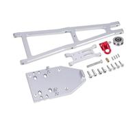 CNC Aluminium Wrecker Crane Arm Kit For Axial For Capra 1.9 For Utb 1/10 | Wrecker crane arm kit with adjustable height and dual winch servo mount scale recovery truck builds Parts