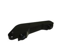 CNC Aluminum 82mm Racing 4-Piston Brake Caliper Adapter 6mm Compatible With Pit Bike Motard Motorcycle(Black)