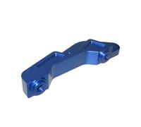 CNC Aluminum 82mm Racing 4-Piston Brake Caliper Adapter 6mm Compatible With Pit Bike Motard Motorcycle(Blue)