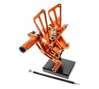 CNC Aluminum Adjustable Anti Slip Motorcycle Rearset Footpeg For Suzuki GSXR1000 K7 K8 2007-2008 Sport Racing Accessories Floorboards Footpegs(1)