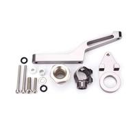 CNC Aluminum Adjustable Motorcycle Steering Stabilizer Damper Mounting Bracket Support Kit For Kawasaki ZX6R ZX-6R 2009-2017