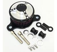 CNC Aluminum Air Cleaner Intake Filter System Kit Compatible with Harley Sportster XL883 XL1200 1988-2015