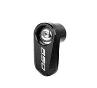 CNC aluminum alloy ABS protective cover For 1290 890 390 690 Duke Super Adventure S R ADV SMC-R RC390 Motorcycle Front Rear Wheel ABS Sensor Protector Guard Cap(1 Black-890)