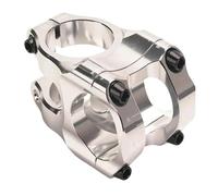 CNC Aluminum Alloy Bike Stem, 12.5''*13.8'' Mountain Bicyle Accessoriesfor Most Bicycle, Road, MTB, Cycling(Silver)