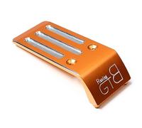CNC Aluminum Alloy Front Bumper Skid Plate for 1/5 RC Car HPI Baja 5b 5T SS 5SC (Orange)