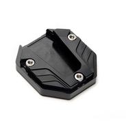 CNC Aluminum Alloy Motorcycle Bike Kickstand Extender Foot Side Stand Extension Pad Support Plate Anti-skid Enlarged Base