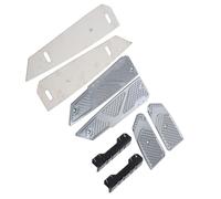 CNC Aluminum Alloy Smooth Textured Motorcycle Step Footboard Pedal Upgrade 300 350 Nss 350 Extended Comfort (You color)