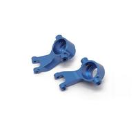 CNC Aluminum Alloy Steering Cup RC Upgrade Parts for 1/10 ARRMA Senton Big Rock Typhon Granite Vorteks RC Car (Blue)