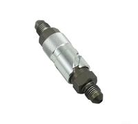 CNC Aluminum AN3 Quick Release Oil Breaker Fitting Designed for Dirt Bikes and For Motorcycles with Lightweight Construction and Precision Threads for Secure Fuel Line Control (Silver)