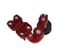 CNC Aluminum Chain Tensioner Red For Motorcycle Adjuster(Red)