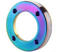 CNC Aluminum Crank Cap Black Red Gold Silver Purple | 6061 aluminum alloy, M30x6.5mm thread, fits for sram for dub BB30, CNC machined precision, build