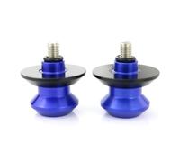 cnc aluminum For Z900 2017 2018 2019 2020 Motorcycle 8MM CNC Aluminum Alloy Swing Arm Spool Swingarm Stand Bobbins(Blue-2)