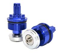 CNC Aluminum Fork Preload Adjuster Cap Bolts Compatible With R3 2015-2018 R25 2013-2018 MT07 MT 07(Blue)
